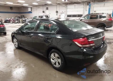 2015 Honda Civic Lx из США, поврежденный, VIN 19XFB2E52FE050404